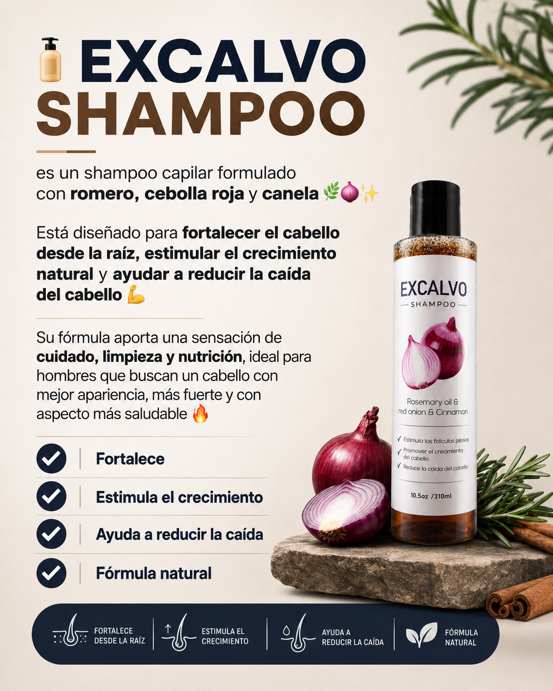 Shampoo Excalvo 310ml