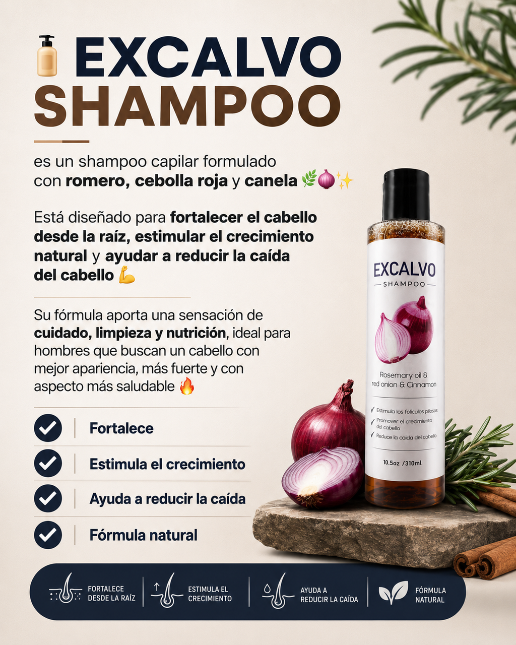 Shampoo Excalvo 310ml